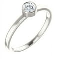 thumbnail image 1 of FB Jewels 925 Sterling Silver Imitation Diamond Ring, 1 of 3