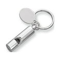 thumbnail image 1 of FB Jewels Chrome-plated Whistle Key Chain, 1 of 1