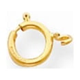 thumbnail image 1 of FB Jewels Gold Filled 6.0mm Spring Ring w/ Open Ring Clasp, 1 of 1