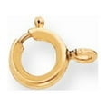 thumbnail image 1 of FB Jewels Gold Filled 8.0mm Spring Ring w/ Open Ring Clasp, 1 of 1