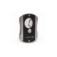 thumbnail image 1 of FB Jewels Lotus Black Matte and Brushed Chrome Deception Cigar Cutter, 1 of 1