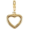 thumbnail image 1 of FB Jewels Petite Heart Charm, 1 of 1