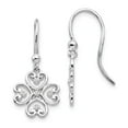 thumbnail image 1 of FB Jewels SS White Ice .03 ct Diamond Shepherd Hook Earrings, 1 of 4