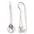 thumbnail image 1 of FB Jewels Sterling Silver .037 inch Fancy Casted Earring Component, 1 of 1