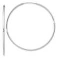 thumbnail image 1 of FB Jewels Sterling Silver 1.3mm Hoop Earrings, 1 of 3