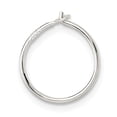 thumbnail image 1 of FB Jewels Sterling Silver 12.0mm Diameter Wire Hoops, 1 of 1