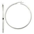 thumbnail image 1 of FB Jewels Sterling Silver 2.5mm Polished Hoop Earrings, 1 of 2
