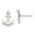 thumbnail image 1 of FB Jewels Sterling Silver Anchor Mini Earrings, 1 of 2