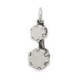 thumbnail image 1 of FB Jewels Sterling Silver Antiqued Bongo Drums Charm, 1 of 4