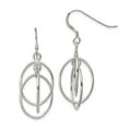 thumbnail image 1 of FB Jewels Sterling Silver Dangle Shepherd Hook Earrings, 1 of 2