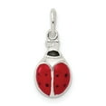 thumbnail image 1 of FB Jewels Sterling Silver Enameled Lady Bug Charm, 1 of 4