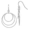 thumbnail image 1 of FB Jewels Sterling Silver Fancy Circle Earrings, 1 of 2