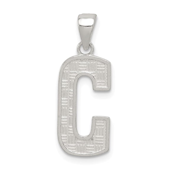 FB Jewels Sterling Silver Initial C Charm