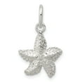 thumbnail image 1 of FB Jewels Sterling Silver Polished Starfish Charm, 1 of 4