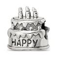 thumbnail image 1 of FB Jewels Sterling Silver Reflections Birthday Cake Bead, 1 of 3