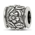 thumbnail image 1 of FB Jewels Sterling Silver Reflections Floral Bead, 1 of 3