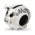 thumbnail image 1 of FB Jewels Sterling Silver Reflections Fun Money Piggy Bank Bead, 1 of 4