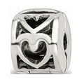 thumbnail image 1 of FB Jewels Sterling Silver Reflections Kids Heart Clip Bead, 1 of 3