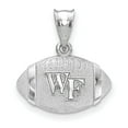 thumbnail image 1 of FB Jewels Sterling Silver Wake Forest University Football Pendant, 1 of 2