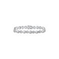 thumbnail image 1 of FB Jewels Sterling Silver Womens Round Diamond Infinity Bracelet 1/4 Cttw, 1 of 2