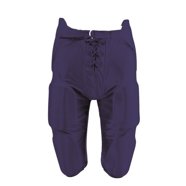 Champro Standard Touchback Football Practice Pants (Medium, Navy) - Double-Knit Polyester With Pad Pockets