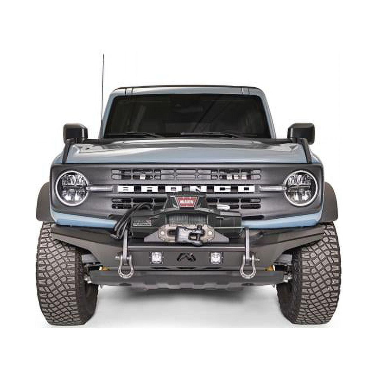 FB21B52511 Stubby Front Winch Bumper for 20212022 Ford Bronco Badlands Sport Utility 2Door