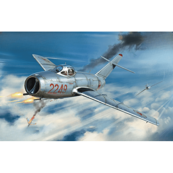 FB4013  1/48 SCALE MIG-15 bis FAGOT-B KOREAN WAR MODEL KIT XMAS