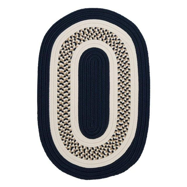 Colonial Mills Flowers Bay - Navy 10' round
