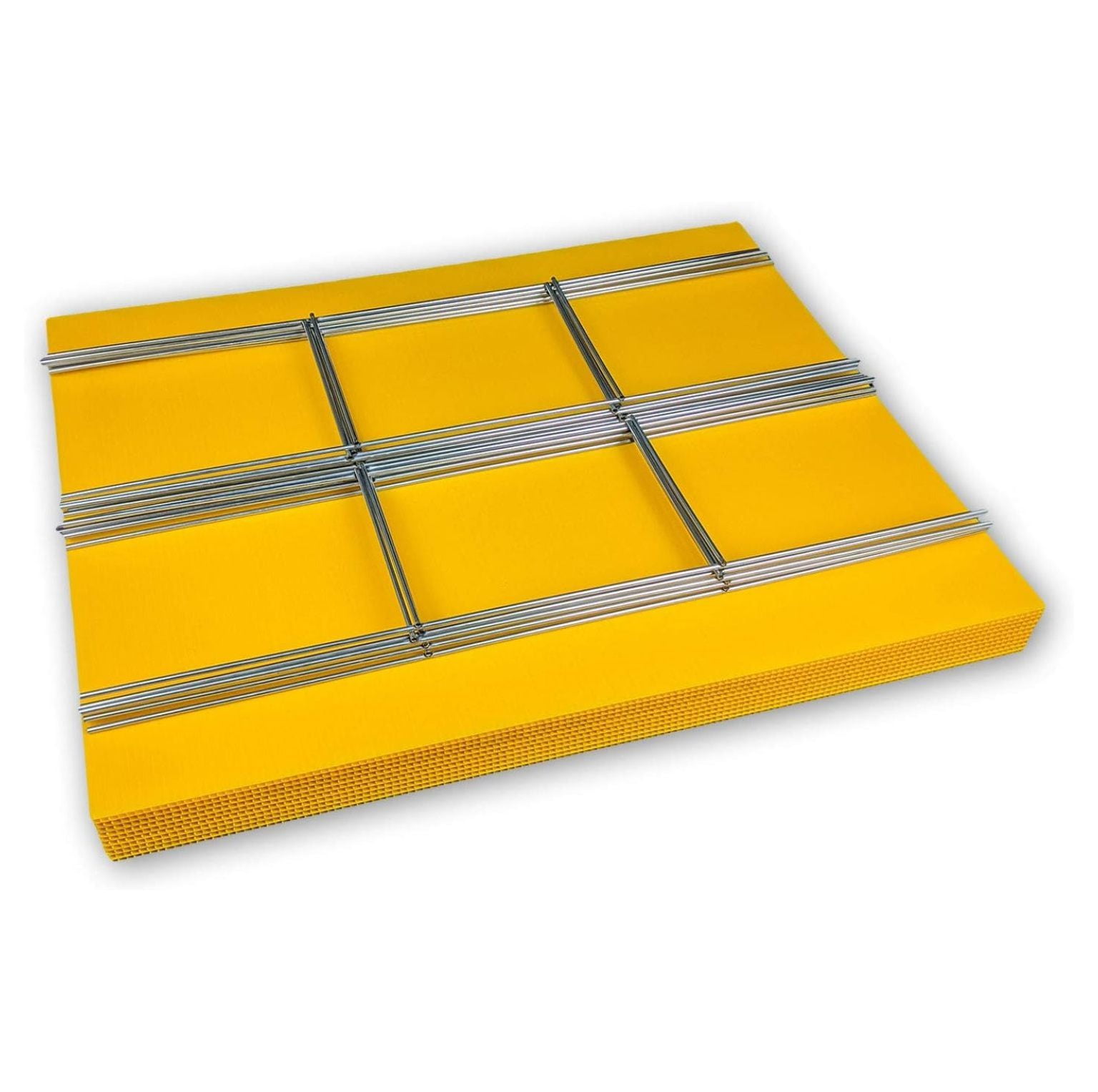 FBA YELLOW 10 Pack Blank Yard Signs 24x18 with h-stakes for Garage Sales Signs, Graduations, or Political Lawn Sign