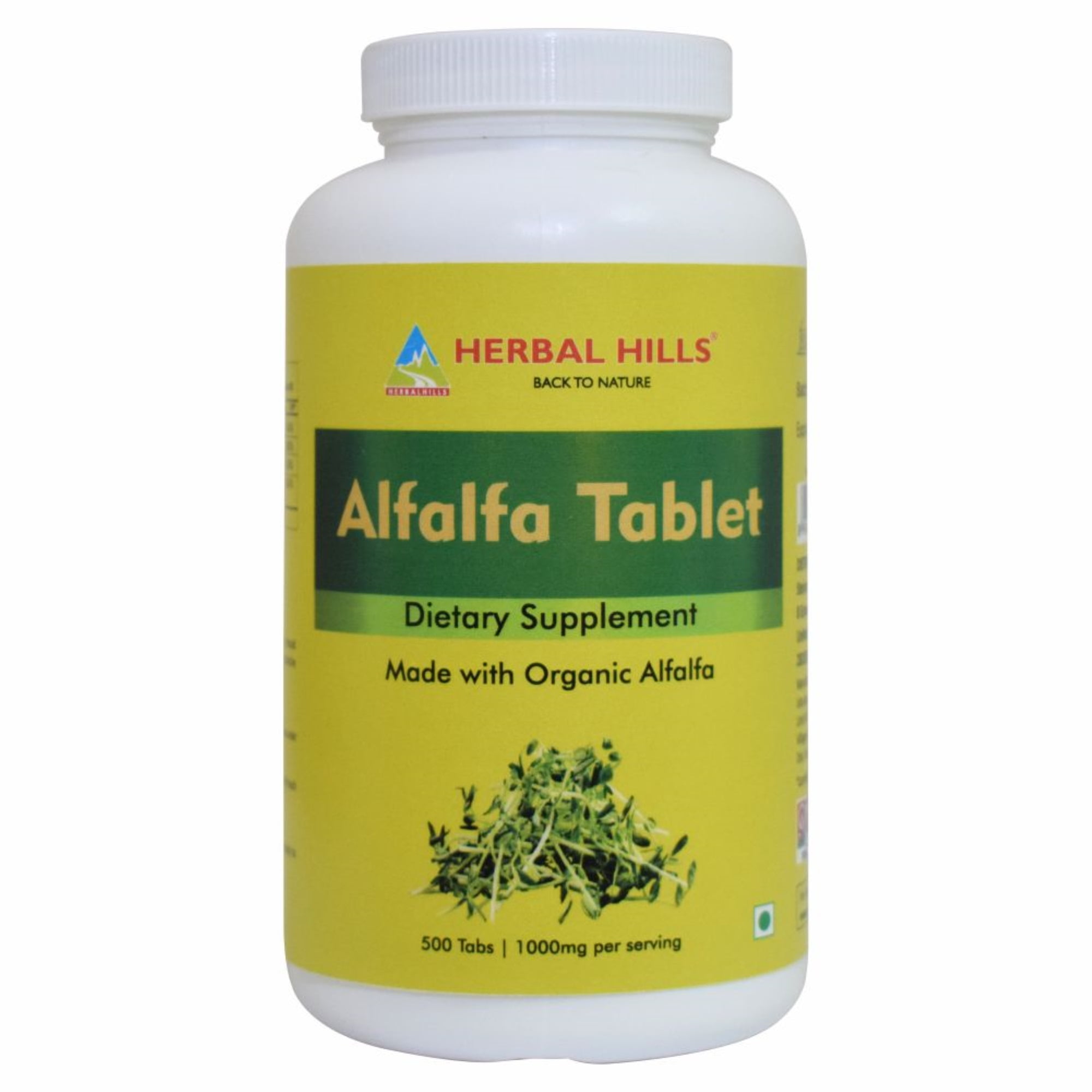 (FBA9191) Organic Alfalfa 500 Tablet