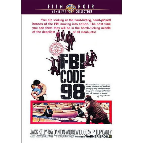 FBI Code 98 (DVD), Warner Archives, Action & Adventure