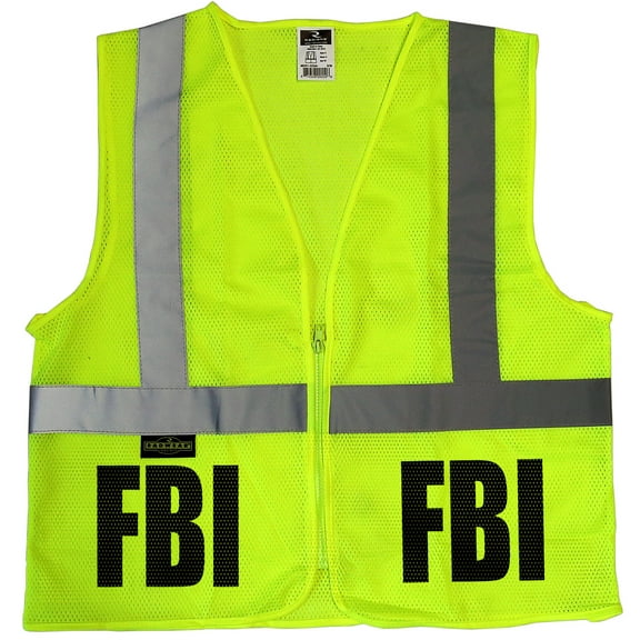FBI safety vest, High Visibility vest