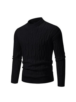 Men s Long Sleeve Mock Turtlenecks