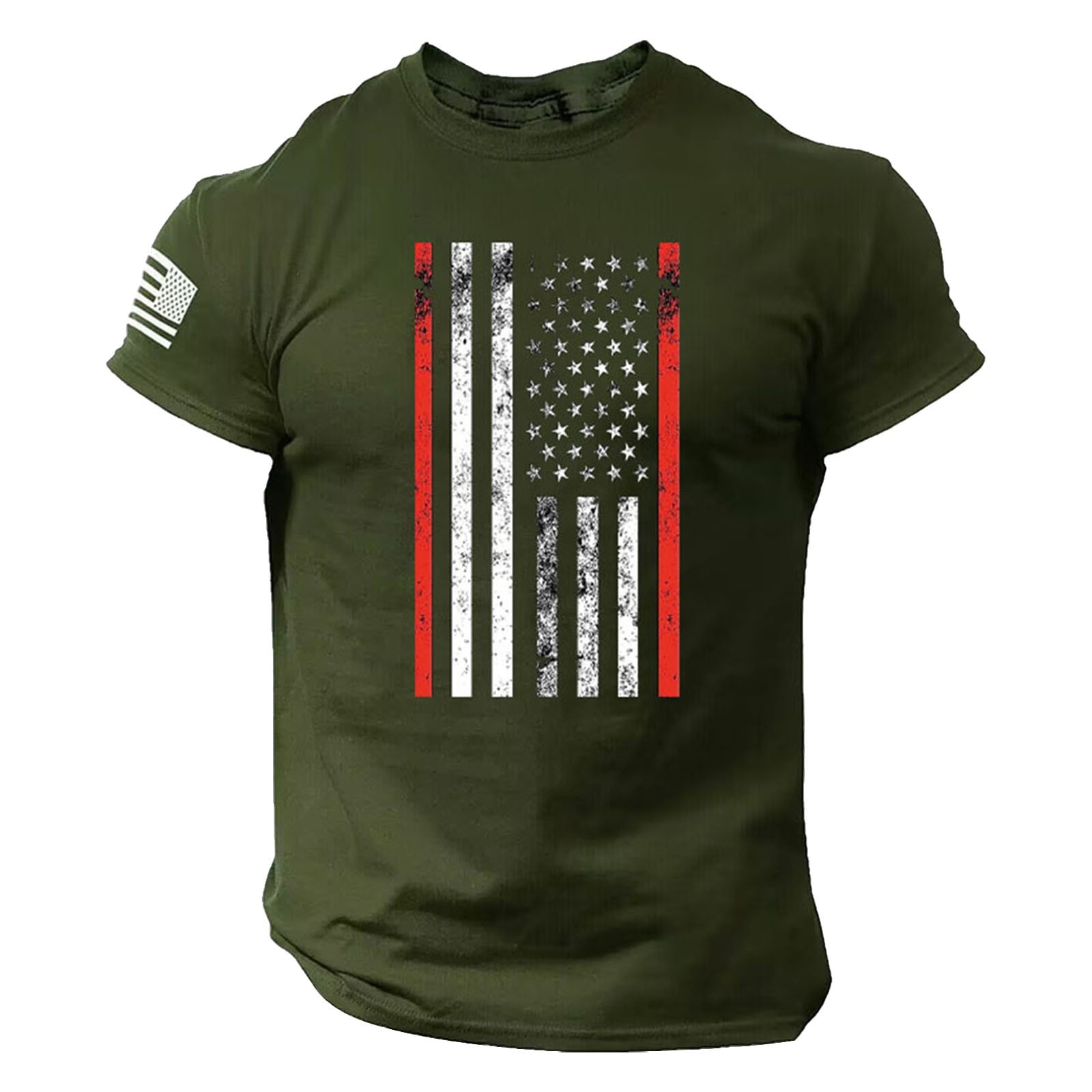 FBMDBB Summer Men'S Us Flag Logo Casual Fitness 3d Printed Short ...