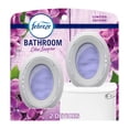 thumbnail image 1 of Febreze Bathroom Air Freshener, Odor-Fighting, Lilac, 2ct, 1 of 12