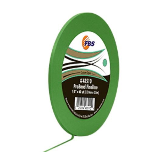 ProBand Green Fine Line Tape, 1/8IN x 60yd 48510