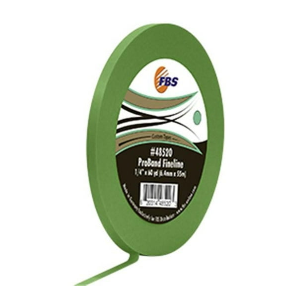 ProBand Green Fine Line Tape, 1/4IN x 60yd 48520