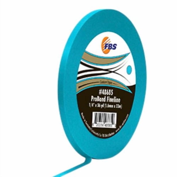FBS Distribution FBS-48685 Le Bleu ProBand Fine Line Tape - 0.25 in. x 60 Yards