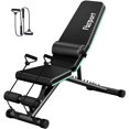 thumbnail image 1 of FBSPORT Weight Bench, Adjustable Workout Bench for Strength Training, Bench Press for Full Body Home Gym Exercise, Incline Fitness Bench Utility Foldable Weight Bench with Pad & Bands, 1 of 8