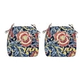 thumbnail image 1 of FBTS Prime 16x17 inch All-Weather Blue Paisley Outdoor Seat Pads, Pack of 2, 1 of 7