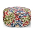 thumbnail image 1 of FBTS Prime Outdoor Ottomans Inflatable Footstool Red Paisley Round 21x9 Inch Patio Foot Stools and Ottomans Portable Footrest, 1 of 8