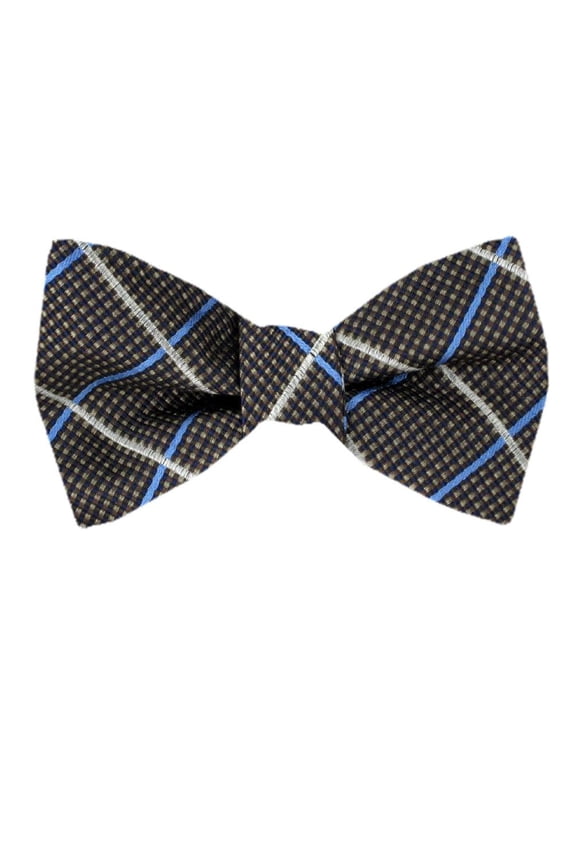 FBTZ-1165-Silk Mens Designer Fashion Self Tie Bow Tie