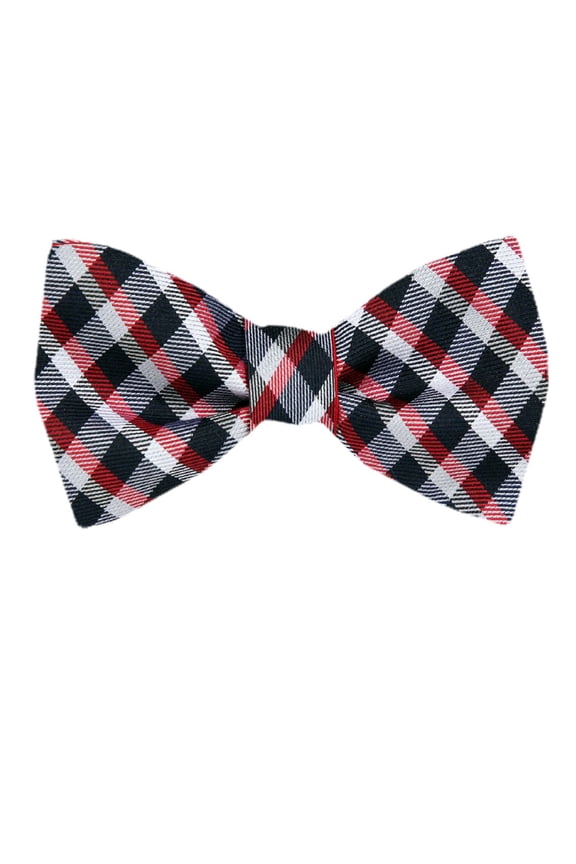 FBTZ-R-154 - Mens Reversible 2 Sided Self Tie Bow Tie
