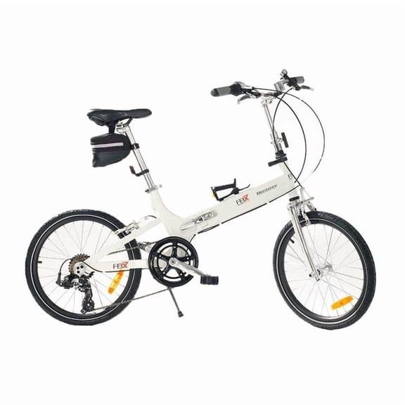 FBX 20-inch Monterey Folding Bike White