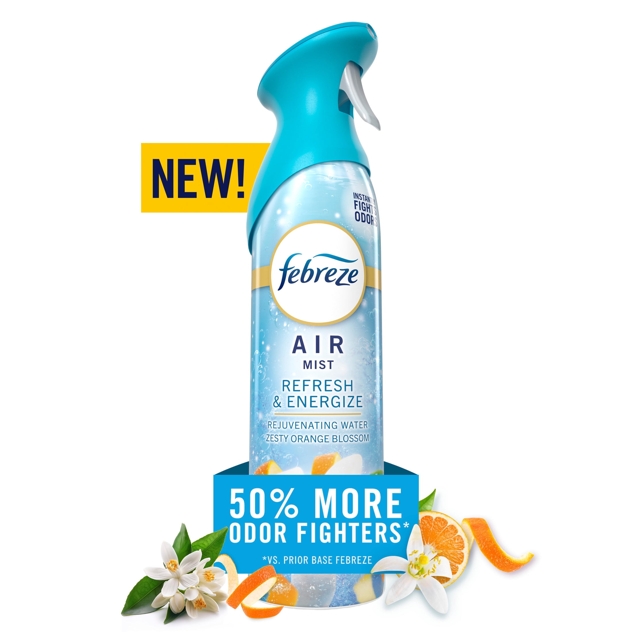 Febreze Air Mist Air Freshener Spray, Refresh & Energize Scent, 8.1oz