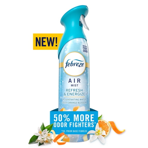 Febreze Air Mist Air Freshener Spray, Refresh & Energize Scent, 8.1oz