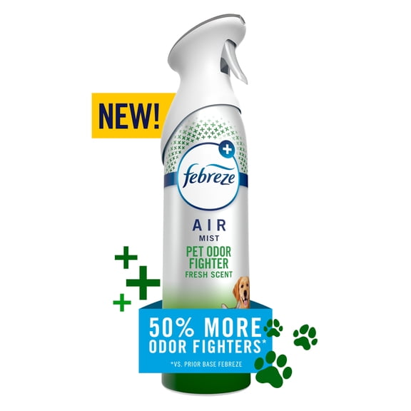 Febreze Air Mist Air Freshener Spray, Pet Odor Fighter, 8.1oz
