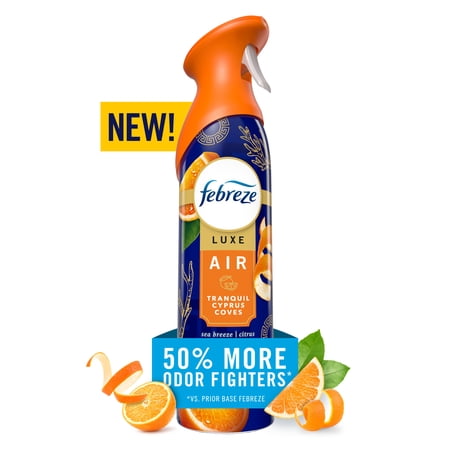 Febreze Air Mist Air Freshener Spray, Tranquil Cyprus Coves, 8.1oz