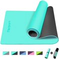 thumbnail image 1 of FBsport Yoga Mat Non Slip Exercise Eco Fitness Mat, Pilates and Floor Exercise Mat with Carrying Strap,Mint Green, 1 of 7