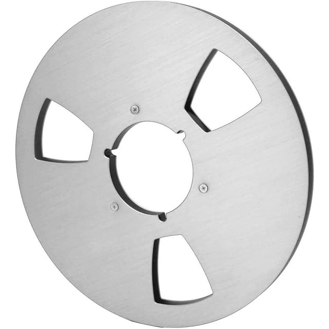 FC1/4 10.5 Inch Empty Takeup Reel,3 Hole Reel to Reel Recording Empty